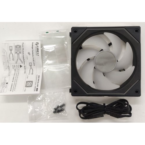 Кулер для корпуса Lian Li Uni Fan SL-Infinity 120 (G99.12SLIN1B.00) Black (Восстановлено продавцом, 824260) купить в Украине: Киев, Днепр, Харьков, Одесса  | Проверка совместимости, низкая цена, отзывы, характеристики от TELEMART фото