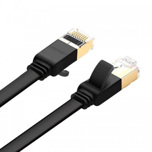 Патч-корд Ugreen NW106 Cat 7 U/FTP 3m (11262) Black купити в Україні: Київ, Львів, Хмельницький, Тернопіль | Низька ціна, відгуки, характеристики від TELEMART фото