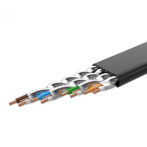 Патч-корд Ugreen NW106 Cat 7 U/FTP 3m (11262) Black купити в Україні: Київ, Львів, Хмельницький, Тернопіль | Низька ціна, відгуки, характеристики від TELEMART фото