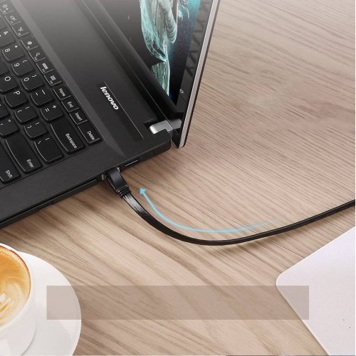 Патч-корд Ugreen NW106 Cat 7 U/FTP 3m (11262) Black купити в Україні: Київ, Львів, Хмельницький, Тернопіль | Низька ціна, відгуки, характеристики від TELEMART фото