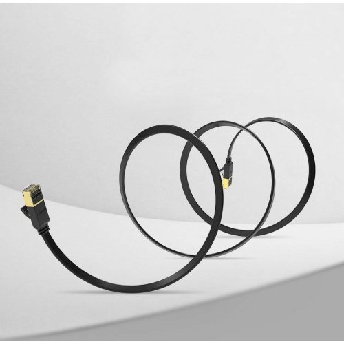 Патч-корд Ugreen NW106 Cat 7 U/FTP 10m (11265) Black купити в Україні: Київ, Львів, Хмельницький, Тернопіль | Низька ціна, відгуки, характеристики від TELEMART фото