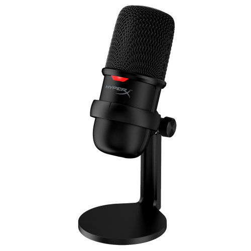Уцінка мікрофон HyperX SoloCast (HMIS1X-XX-BK/G/4P5P8AA) Black (Розкрита упаковка, 824345) купити в Україні: Київ, Львів, Хмельницький, Тернопіль | Низька ціна, відгуки, характеристики від TELEMART фото