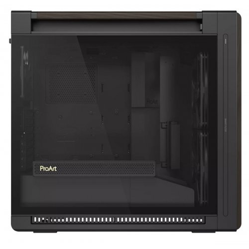 Корпус Asus ProArt PA602 Walnut Wood Edition - Tempered Glass без БЖ (90DC00J0-B09030) Modern Black купити в Україні: Київ, Львів, Хмельницький, Тернопіль | Перевірка сумісності, низька ціна, відгуки, характеристики від TELEMART фото