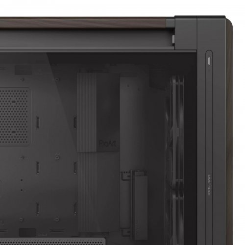 Корпус Asus ProArt PA602 Walnut Wood Edition - Tempered Glass без БЖ (90DC00J0-B09030) Modern Black купити в Україні: Київ, Львів, Хмельницький, Тернопіль | Перевірка сумісності, низька ціна, відгуки, характеристики від TELEMART фото