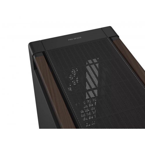Корпус Asus ProArt PA602 Walnut Wood Edition - Metal Panel без БЖ (90DC00J0-B09040) Modern Black купити в Україні: Київ, Львів, Хмельницький, Тернопіль | Перевірка сумісності, низька ціна, відгуки, характеристики від TELEMART фото