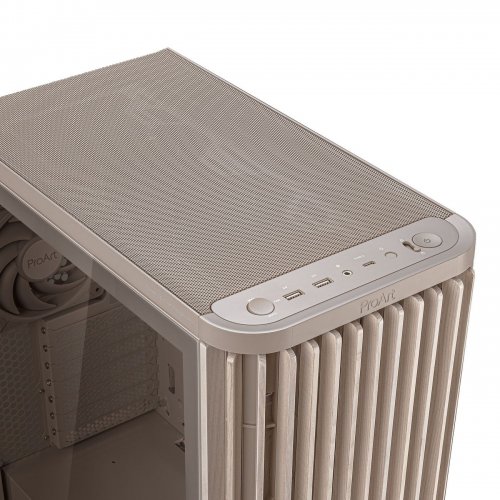 Корпус Asus ProArt PA401 Wood Edition - Tempered Glass без БЖ (90DC00M7-B39010) Beige купити в Україні: Київ, Львів, Хмельницький, Тернопіль | Перевірка сумісності, низька ціна, відгуки, характеристики від TELEMART фото