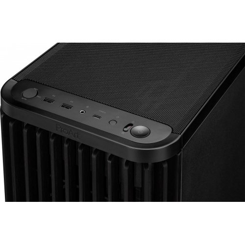 Корпус Asus ProArt PA401 Tempered Glass без БЖ (90DC00M0-B39020) Black купити в Україні: Київ, Львів, Хмельницький, Тернопіль | Перевірка сумісності, низька ціна, відгуки, характеристики від TELEMART фото