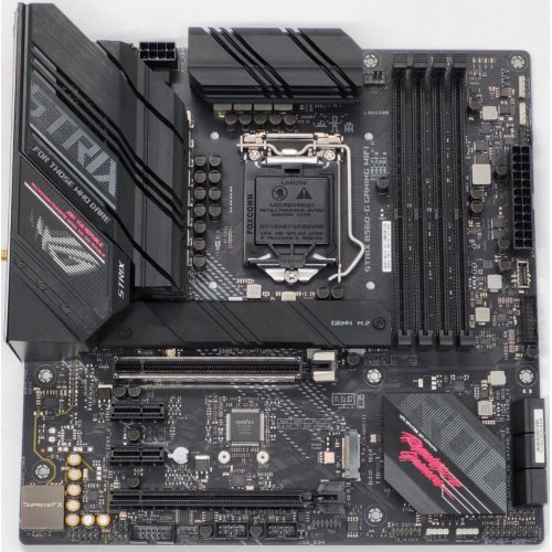 Материнская плата Asus ROG STRIX B560-G GAMING (WI-FI) (s1200, Intel B560) (Восстановлено продавцом, 824390) купить в Украине: Киев, Днепр, Харьков, Одесса  | Проверка совместимости, низкая цена, отзывы, характеристики от TELEMART фото