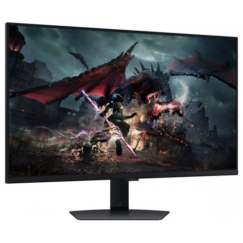 Уценка монитор Samsung 32" Odyssey G5 (LS32DG500EIXCI) Black (Повреждена упаковка, 824609) купить в Украине: Киев, Днепр, Харьков, Одесса  | Низкая цена, отзывы, характеристики от TELEMART фото