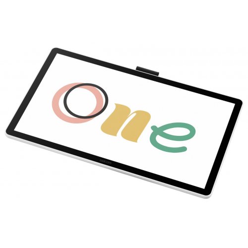 Монитор-планшет Wacom One 14 (DTC141W0) White купить в Украине: Киев, Днепр, Харьков, Одесса  | Низкая цена, отзывы, характеристики от TELEMART фото