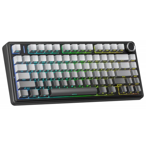 Клавіатура AULA F75 Gasket Reaper Switch Wireless (6948391209913) Black/Grey купити в Україні: Київ, Львів, Хмельницький, Тернопіль | Низька ціна, відгуки, характеристики від TELEMART фото