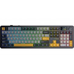 Клавиатура AULA F108 Pro Gasket Reaper Switch Wireless (6978080501295) Black