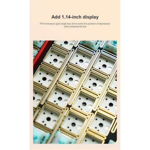 Клавіатура AULA F108 Pro Gasket Reaper Switch Wireless (6978080501295) Black купити в Україні: Київ, Львів, Хмельницький, Тернопіль | Низька ціна, відгуки, характеристики від TELEMART фото