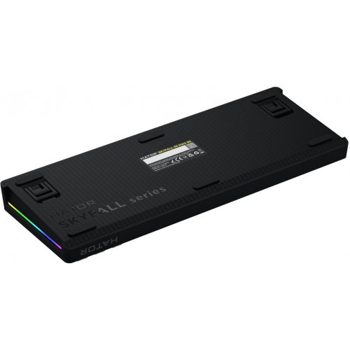 Клавіатура HATOR Skyfall 65 MAG Ultra 8K Aurum Ice Wireless (HTK1860UA) Black/White купити в Україні: Київ, Львів, Хмельницький, Тернопіль | Низька ціна, відгуки, характеристики від TELEMART фото