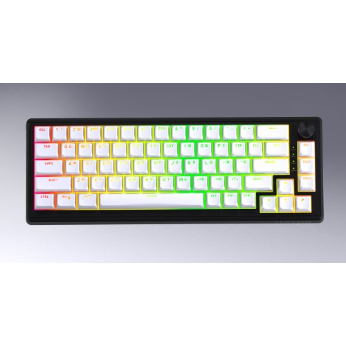 Клавиатура HATOR Skyfall 80 MAG Ultra 8K Aurum Ice Wireless (HTK1880UA) Black/White купить в Украине: Киев, Днепр, Харьков, Одесса  | Низкая цена, отзывы, характеристики от TELEMART фото