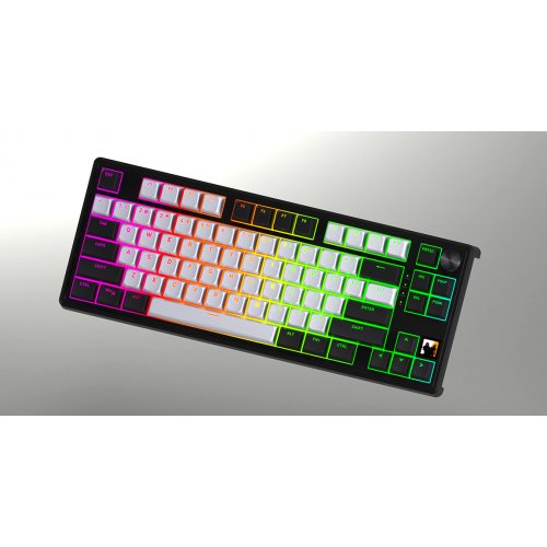 Клавиатура HATOR Skyfall 65 MAG Ultima 8K Aurum Ice Wireless (HTK3860UA) Black/White купить в Украине: Киев, Днепр, Харьков, Одесса  | Низкая цена, отзывы, характеристики от TELEMART фото