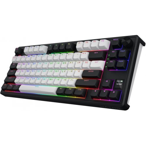 Клавиатура HATOR Skyfall 80 MAG Ultima 8K Aurum Ice Wireless (HTK3880UA) Black/White купить в Украине: Киев, Днепр, Харьков, Одесса  | Низкая цена, отзывы, характеристики от TELEMART фото