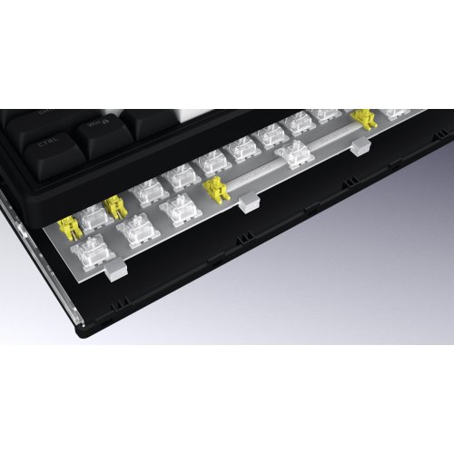 Клавиатура HATOR Skyfall 80 MAG Ultima 8K Aurum Ice Wireless (HTK3880UA) Black/White купить в Украине: Киев, Днепр, Харьков, Одесса  | Низкая цена, отзывы, характеристики от TELEMART фото