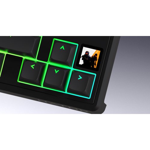 Клавиатура HATOR Skyfall 80 MAG Ultima 8K Aurum Ice Wireless (HTK3880UA) Black/White купить в Украине: Киев, Днепр, Харьков, Одесса  | Низкая цена, отзывы, характеристики от TELEMART фото