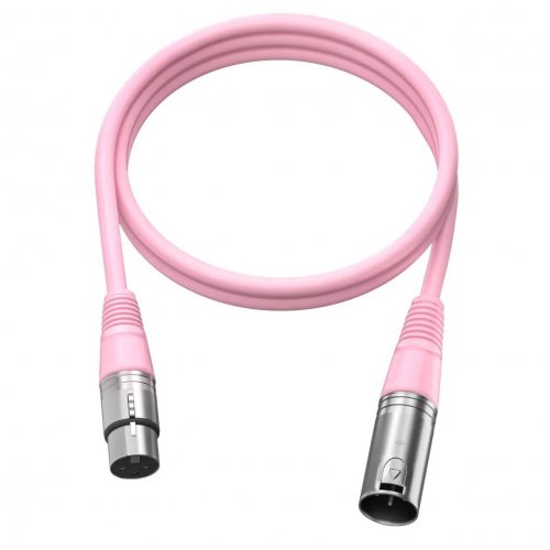 Микрофонный кабель Fifine L9C Pink купить в Украине: Киев, Днепр, Харьков, Одесса  | Низкая цена, отзывы, характеристики от TELEMART фото