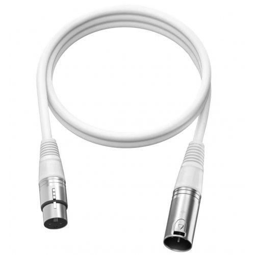 Микрофонный кабель Fifine L9C White купить в Украине: Киев, Днепр, Харьков, Одесса  | Низкая цена, отзывы, характеристики от TELEMART фото