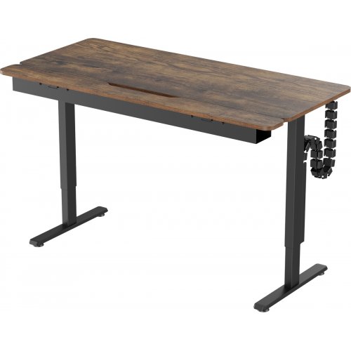 Стіл з електро регулюванням висоти OfficePro ODE1575 Dark Wood/Black купити в Україні: Київ, Львів, Хмельницький, Тернопіль | Низька ціна, відгуки, характеристики від TELEMART фото