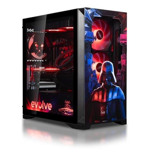Комп'ютер EVOLVE SpecialPart StarWars:Darth Vader (EVSP-SWDVR780X3DN507-D532S1TBK) Black купити в Україні: Київ, Львів, Хмельницький, Тернопіль, Івано-Франківськ | Низька ціна, відгуки, характеристики від TELEMART фото