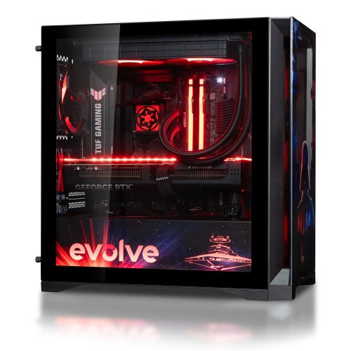 Комп'ютер EVOLVE SpecialPart StarWars:Darth Vader (EVSP-SWDVR780X3DN507-D532S1TBK) Black купити в Україні: Київ, Львів, Хмельницький, Тернопіль, Івано-Франківськ | Низька ціна, відгуки, характеристики від TELEMART фото