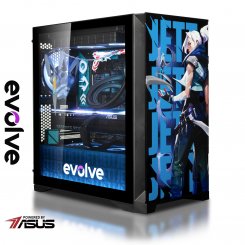 Компьютер EVOLVE SpeciaPart:Valorant Jett Edition (EVSP-VRJER770N507-D532S1TBK) Black / AMD Ryzen 7 7700 (3.8-5.3), 8 ядер / NVIDIA GeForce RTX 5070 / 32 ГБ (DDR5) / 1024 ГБ (SSD)