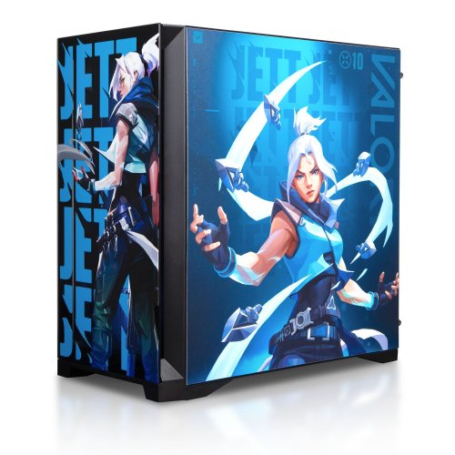 Компьютер EVOLVE SpeciaPart:Valorant Jett Edition (EVSP-VRJER770N507-D532S1TBK) Black купить в Украине: Киев, Днепр, Харьков, Одесса  | Низкая цена, отзывы, характеристики от TELEMART фото