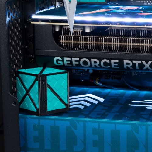 Компьютер EVOLVE SpeciaPart:Valorant Jett Edition (EVSP-VRJER770N507-D532S1TBK) Black купить в Украине: Киев, Днепр, Харьков, Одесса  | Низкая цена, отзывы, характеристики от TELEMART фото