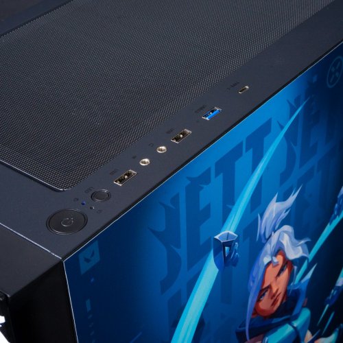 Компьютер EVOLVE SpeciaPart:Valorant Jett Edition (EVSP-VRJER770N507-D532S1TBK) Black купить в Украине: Киев, Днепр, Харьков, Одесса  | Низкая цена, отзывы, характеристики от TELEMART фото