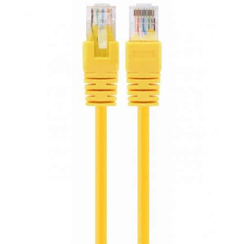 Уцінка патч-корд Cablexpert UTP, RJ45, Cat5e 5m 50u (PP12-5M/Y) Yellow (Розкрита упаковка, 825179) купити в Україні: Київ, Львів, Хмельницький, Тернопіль | Низька ціна, відгуки, характеристики від TELEMART фото