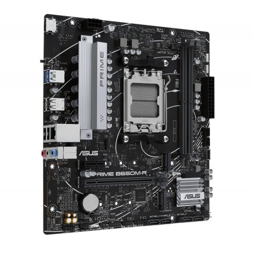 Уцінка материнська плата Asus PRIME B650M-R (sAM5, AMD B650) (Сліди використання, 825218) купити в Україні: Київ, Львів, Хмельницький, Тернопіль | Перевірка сумісності, низька ціна, відгуки, характеристики від TELEMART фото