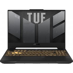 Уценка ноутбук Asus TUF Gaming F15 FX507VV-LP157 (90NR0BV8-M00SS0) Jaeger Gray (Вскрытая упаковка, 825405) / 15.6″ (1920x1080, IPS) / Intel Core i7-13620H (3.6–4.9 ГГц), 10 ядер / NVIDIA GeForce RTX 4060 / 16 ГБ (DDR5) / 512 ГБ (SSD) / Без ОС