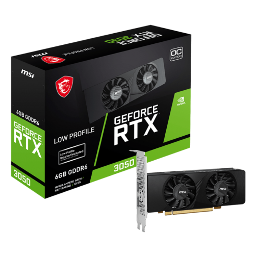 Видеокарта MSI GeForce RTX 3050 LP OC 6144MB (RTX 3050 LP 6G OC) (Восстановлено продавцом, 825419) купить в Украине: Киев, Днепр, Харьков, Одесса  | Проверка совместимости, низкая цена, отзывы, характеристики от TELEMART фото