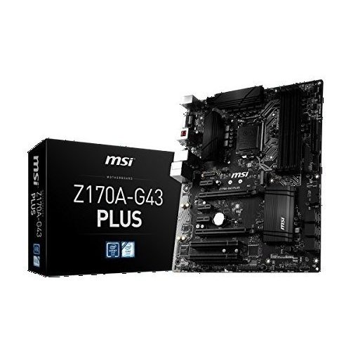 Материнская плата MSI Z170A-G43 PLUS (s1151, Intel Z170) (Восстановлено продавцом, 825496) купить в Украине: Киев, Днепр, Харьков, Одесса  | Проверка совместимости, низкая цена, отзывы, характеристики от TELEMART фото