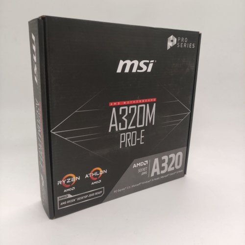 Материнская плата MSI A320M PRO-E (sAM4, AMD A320) (Восстановлено продавцом, 825501) купить в Украине: Киев, Днепр, Харьков, Одесса  | Проверка совместимости, низкая цена, отзывы, характеристики от TELEMART фото