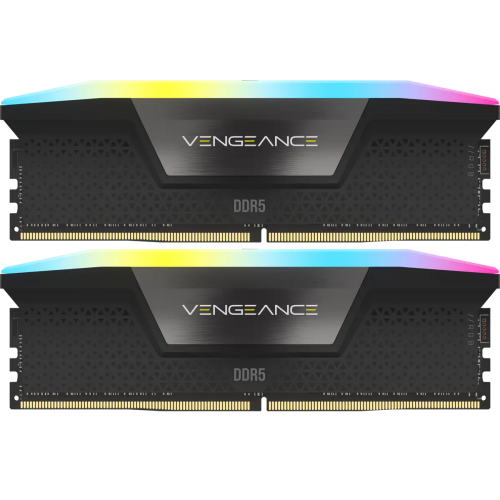 Озу Corsair DDR5 64GB (2x32GB) 6600Mhz Vengeance RGB Black (CMH64GX5M2B6600C32) (Восстановлено продавцом, 825503) купить в Украине: Киев, Днепр, Харьков, Одесса  | Проверка совместимости, низкая цена, отзывы, характеристики от TELEMART фото