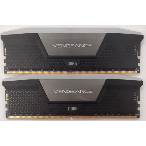 Озу Corsair DDR5 64GB (2x32GB) 6600Mhz Vengeance RGB Black (CMH64GX5M2B6600C32) (Восстановлено продавцом, 825503) купить в Украине: Киев, Днепр, Харьков, Одесса  | Проверка совместимости, низкая цена, отзывы, характеристики от TELEMART фото