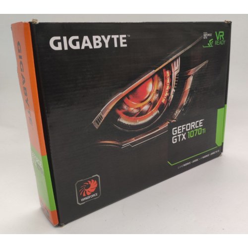 Відеокарта Gigabyte GeForce GTX 1070 TI Windforce 8192MB (GV-N107TWF2-8GD) (Відновлено продавцем, 825504) купити в Україні: Київ, Львів, Хмельницький, Тернопіль | Перевірка сумісності, низька ціна, відгуки, характеристики від TELEMART фото