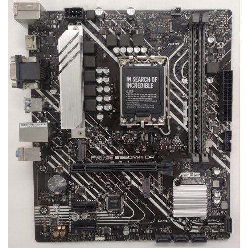 Материнська плата Asus PRIME B660M-K D4 (s1700, Intel B660) (Відновлено продавцем, 825544) купити в Україні: Київ, Львів, Хмельницький, Тернопіль | Перевірка сумісності, низька ціна, відгуки, характеристики від TELEMART фото