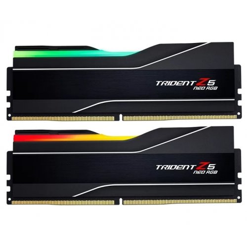 Озу G.Skill DDR5 32GB (2x16GB) 6000Mhz Trident Z5 Neo RGB (F5-6000J3038F16GX2-TZ5NR) (Восстановлено продавцом, 825547) купить в Украине: Киев, Днепр, Харьков, Одесса  | Проверка совместимости, низкая цена, отзывы, характеристики от TELEMART фото