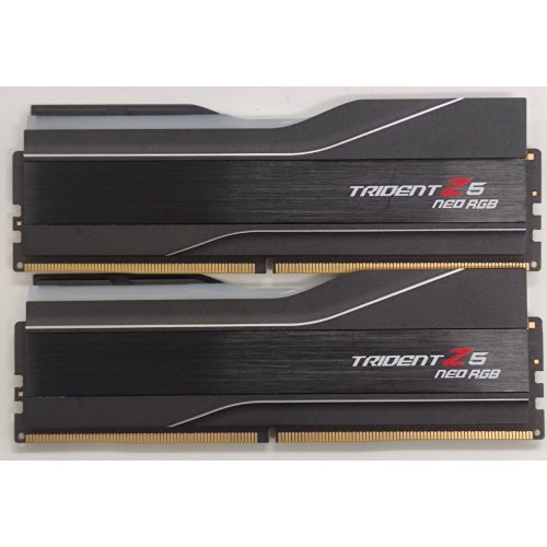 Озу G.Skill DDR5 32GB (2x16GB) 6000Mhz Trident Z5 Neo RGB (F5-6000J3038F16GX2-TZ5NR) (Восстановлено продавцом, 825547) купить в Украине: Киев, Днепр, Харьков, Одесса  | Проверка совместимости, низкая цена, отзывы, характеристики от TELEMART фото