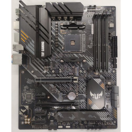 Материнская плата Asus TUF GAMING B550-PLUS (sAM4, AMD B550) (Восстановлено продавцом, 825557) купить в Украине: Киев, Днепр, Харьков, Одесса  | Проверка совместимости, низкая цена, отзывы, характеристики от TELEMART фото