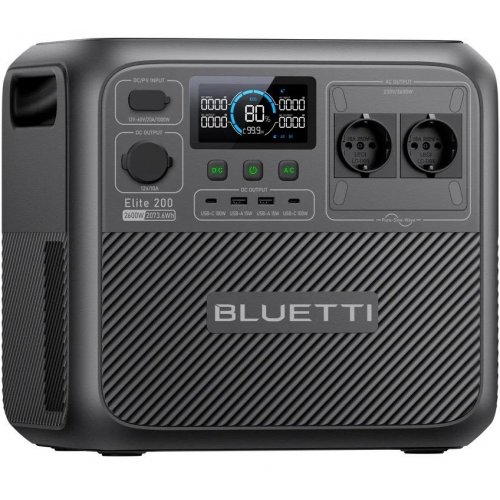 Зарядна станція BLUETTI Elite 200 V2 2600W 2073Wh купити в Україні: Київ, Львів, Хмельницький, Тернопіль | Низька ціна, відгуки, характеристики від TELEMART фото