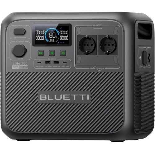 Зарядна станція BLUETTI Elite 200 V2 2600W 2073Wh купити в Україні: Київ, Львів, Хмельницький, Тернопіль | Низька ціна, відгуки, характеристики від TELEMART фото
