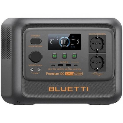 Зарядная станция BLUETTI Premium 100 V2 2000W 1024Wh купить в Украине: Киев, Днепр, Харьков, Одесса  | Низкая цена, отзывы, характеристики от TELEMART фото