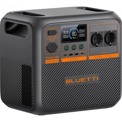 Зарядная станция BLUETTI Premium 200 V2 2700W 2073Wh купить в Украине: Киев, Днепр, Харьков, Одесса  | Низкая цена, отзывы, характеристики от TELEMART фото