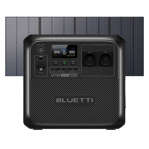 Зарядная станция BLUETTI AC180 1800W 1152Wh купить в Украине: Киев, Днепр, Харьков, Одесса  | Низкая цена, отзывы, характеристики от TELEMART фото